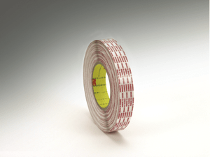 3M 476XL Double Coated Tape Extended Liner Translucent, 1.8 in x 540 yd 6.0 mil, 3 per case Bulk