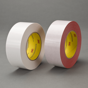 3M 9738 Double Coated Tape Clear, 72 mm x 55 m, 16 rolls per case