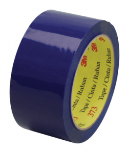 3M 373 IW Scotch High Performance Box Sealing Tape 373 Blue, 48 mm x 50 m, 36 Individually Wrapped Rolls Per Case, Conveniently Packaged