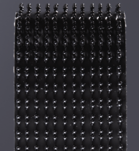 3M SJ3442 Dual Lock Reclosable Fastener 170 Black, 1 in x 50 yd 0.16 in (4.1 mm), 2 per case Bulk