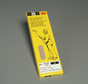 3M 53046 Drywall Die-Cut M-127 Sheets, 4-3/16 in x 11-1/4 in