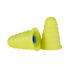 3M MSC-YLM-25 PELTOR Metal Detectable Skull Screw Communications Eartip, 25 pr/cs