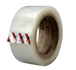 Scotch® Box Sealing Tape 371, Clear, 48 mm x 100 m, 2160 Rolls/Pallet