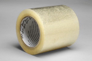 3M 3765 Tartan Label Protection Tape, 120 mm x 132 m, 8 rolls per case