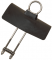 DBI-SALA 2103671 Permanent U-bolt roof anchor with integral D-ring, flashing and cap, fits 2x10 to 2x12 roof member.